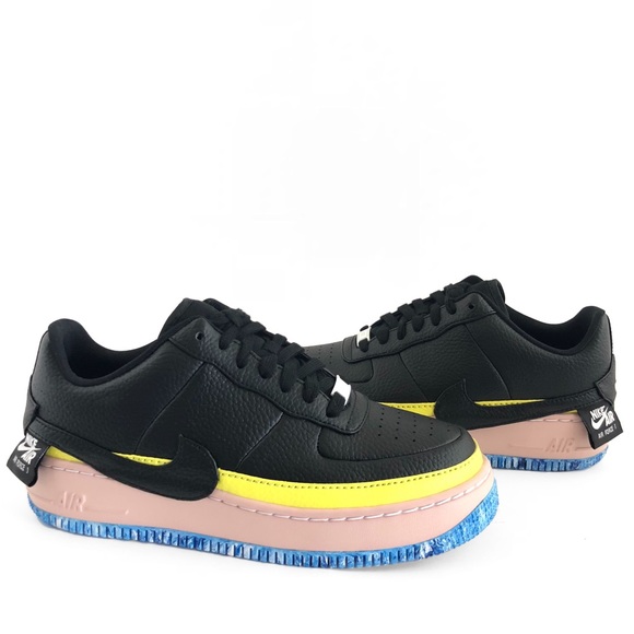 Air Force 1 low utility white black trainers Depop Air Force 1 low utility white black trainers Depop